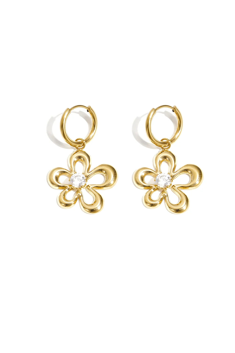 Oorbellen Daimond Flower - Voorbeeld - Online kopen bij niniforyou