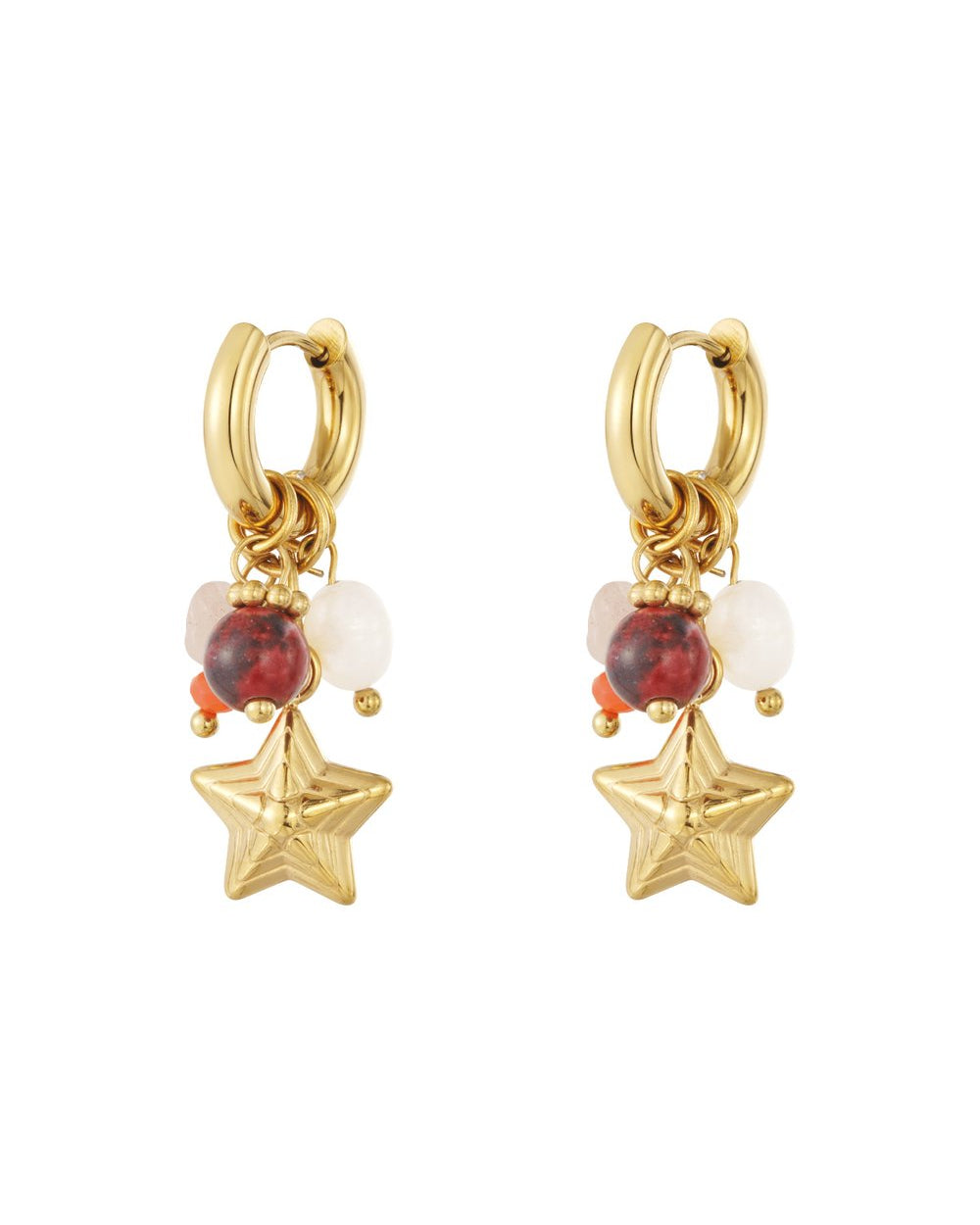Oorbellen met Ster – Goud
