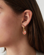 Oorbellen moon lover - Goud kleur