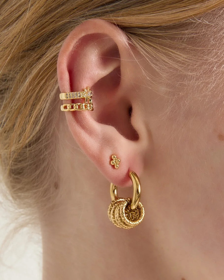 Put a Ring On It Oorbellen – Goud