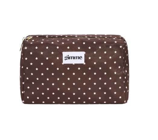 Make-up pouch voor vrouwen met vrolijke sterrenprint