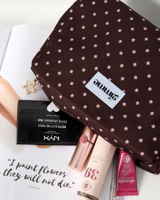 Make-up tas sterren dames – compact en ruim beauty tasje