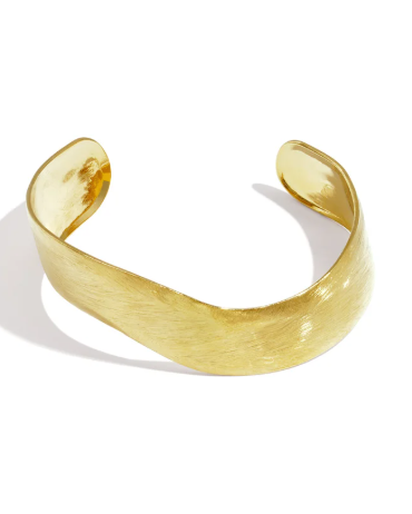 Manchetarmbanden onregelmatige vorm - goud