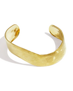 Manchetarmbanden onregelmatige vorm - goud