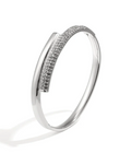 Armband met strass - Zilver
