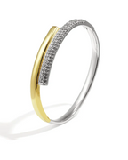 Armband met strass - Zilver en Goud
