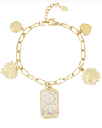 Magic Moon Bedelarmband – Goud