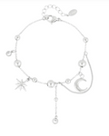 Trendy Moon Armband – Zilver