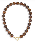 ketting Kralen Retro gevlekt - 16mm