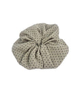Scrunchie gestippeld  Groen
