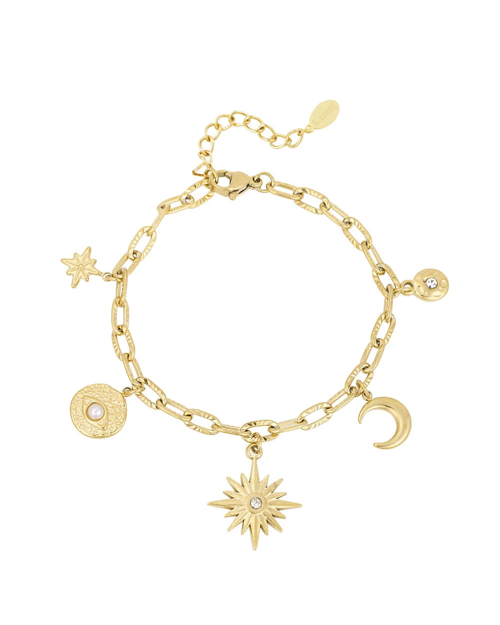 Shine bright armband - Goud kleur