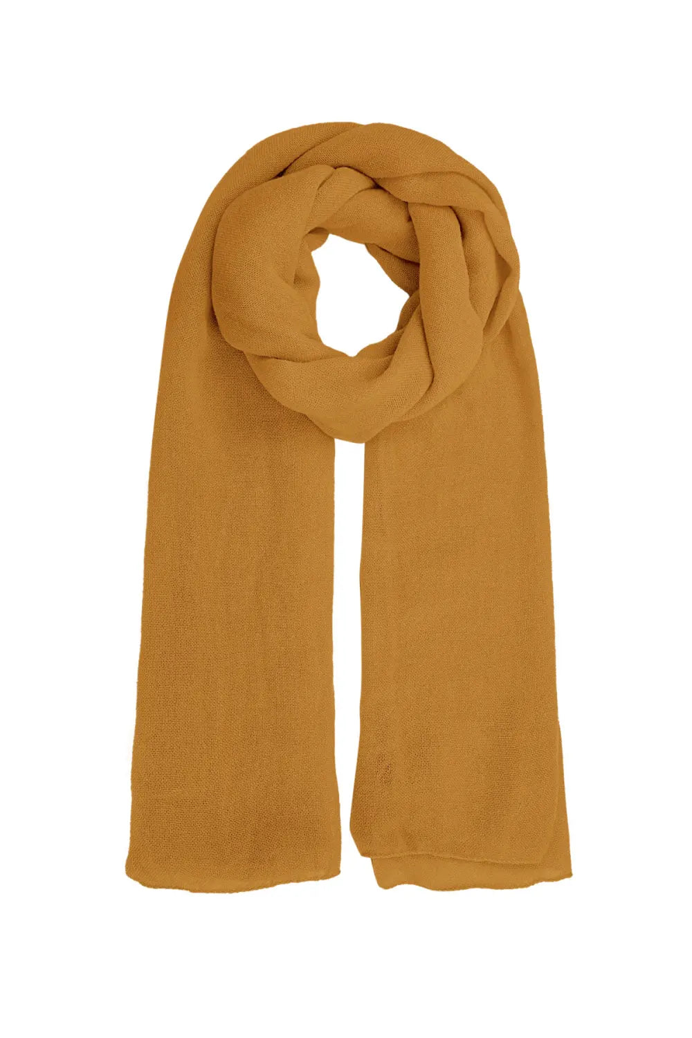 Sjaal Effen Kleur MOSTERD