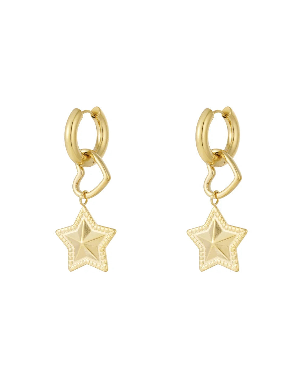 Soul Star Oorbellen – Goud