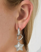 Soul Star Oorbellen – Zilver
