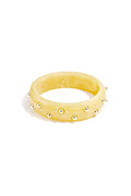 Statement armband met dots - goud geel - Online bestellen bij niniforyou
