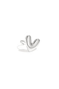 Statement ring funky hart - zilver