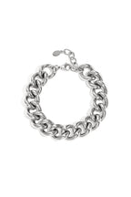 Statement schakelarmband - zilver - online bestellen bij niniforyou