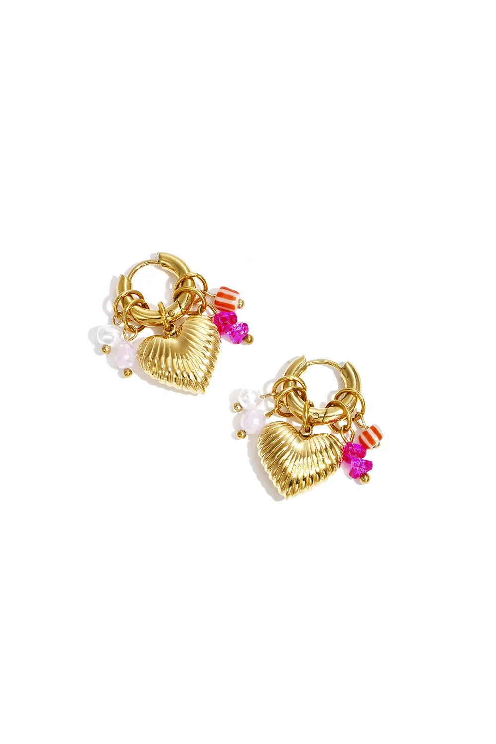 Sweet Heart Whispers Oorbellen - Goud -Online Kopen Bij Niniforyou