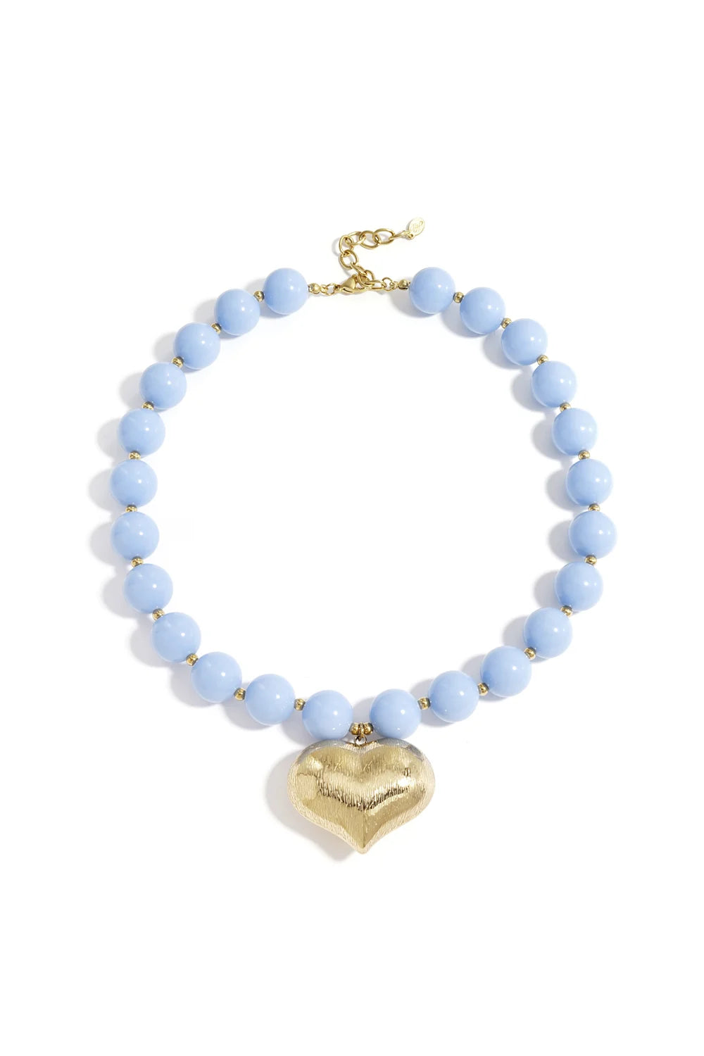 The Bonbon Heart - Blauw - Goud - Online kopen bij niniforyou