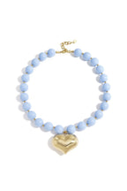 The Bonbon Heart - Blauw - Goud - Online kopen bij niniforyou