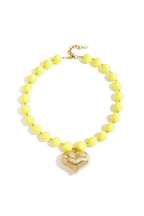 The Bonbon Heart - Geel - Goud