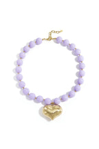 The Bonbon Heart - Paars - Goud - Online kopen bij niniforyou