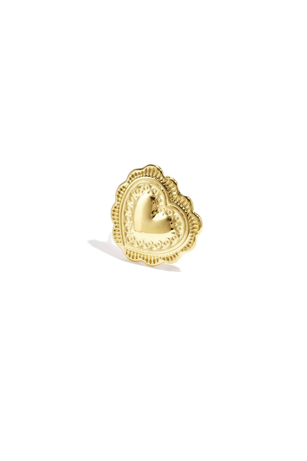 The Bonbon Heart Ring - Goud - online kopen bij niniforyou