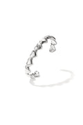 The Molten Heart Bangle - zilver - online bestellen bij niniforyou