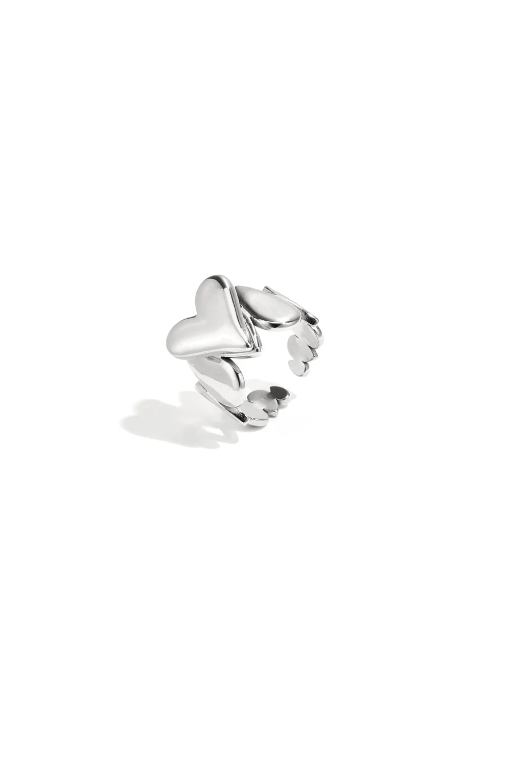 The Sugar Heart Ring - Zilver - Online kopen bij niniforyou