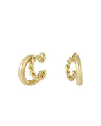 Twice As Nice Oorbellen – Goud