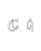Twice As Nice Oorbellen – Zilver