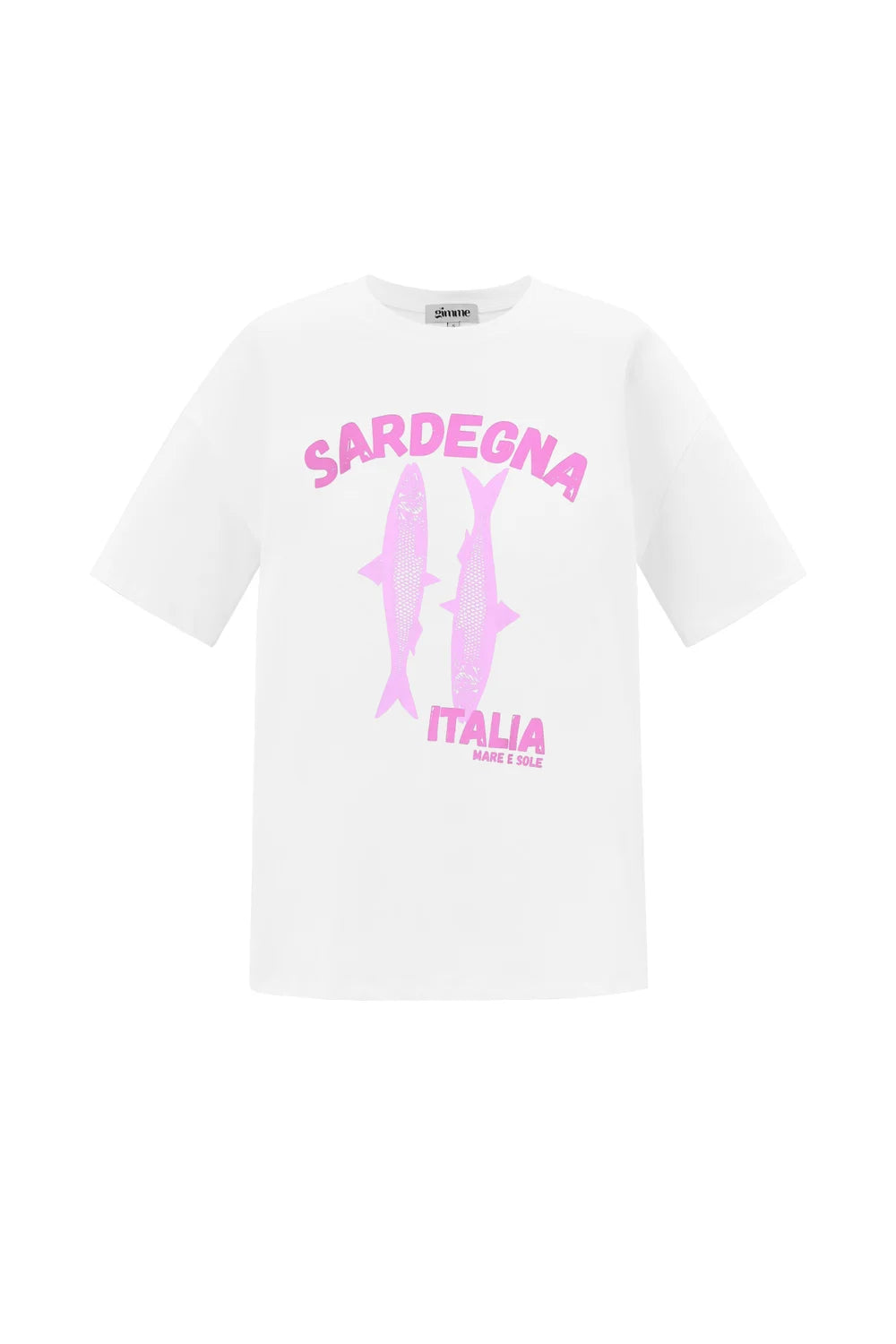 Vrouwen T-shirt Casual Sardegna Italia