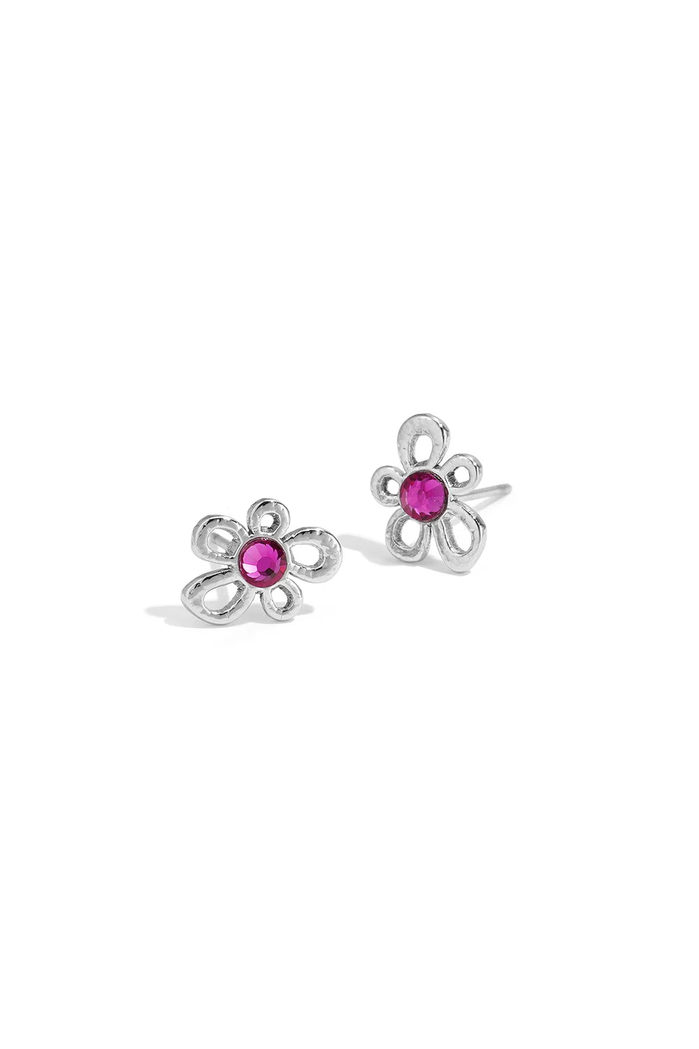 Wildflower Studs - Zilver - Online kopen bij niniforyou