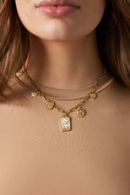 Bedelketting magic moon ZILVER