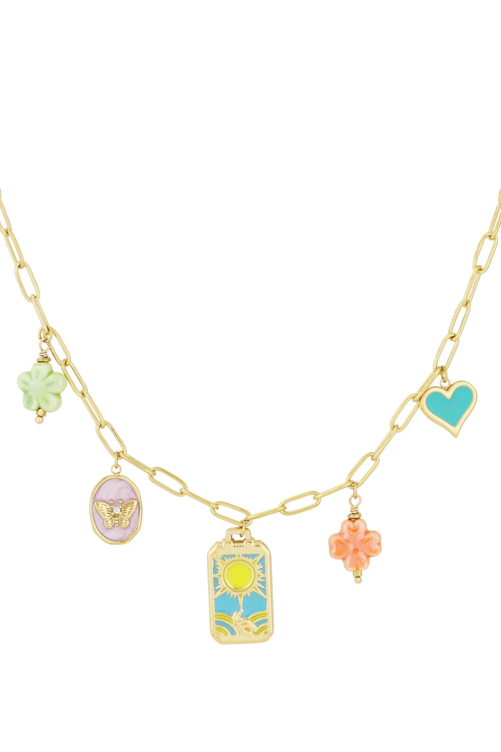 Sunray Dream Bedelketting - Goud