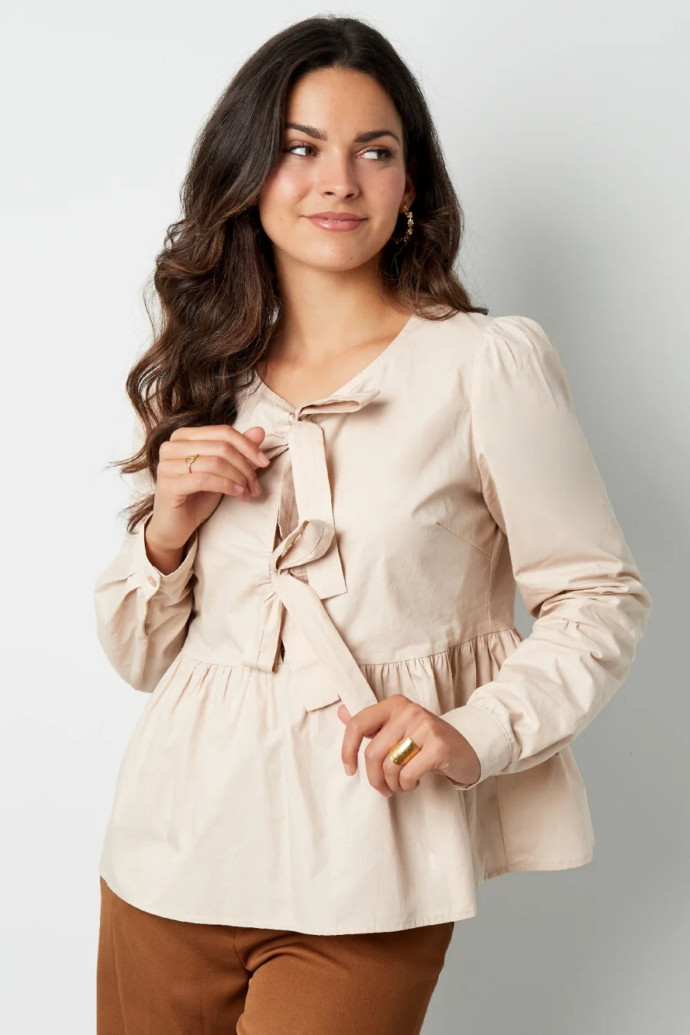 Chloé Bow Blouse