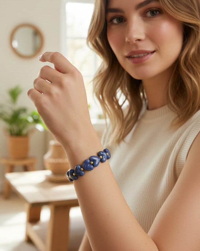 The Sweet Beads Heart Armband