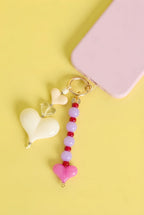 Bungelende hartjes hanger Blauw