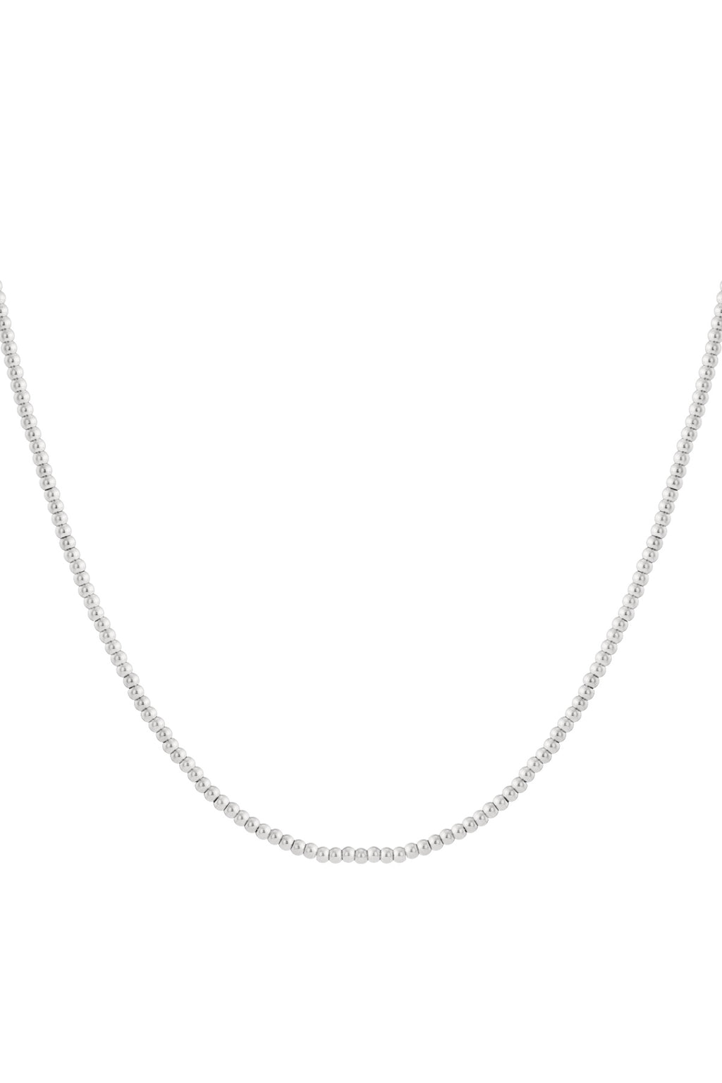 Ketting van massieve kralen - 4 mm