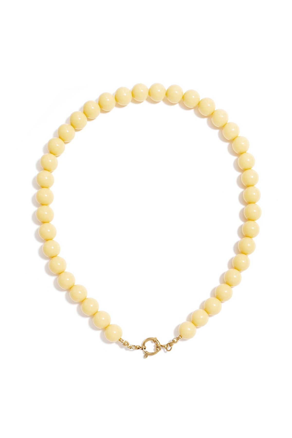 Gekleurde kleine kralenketting-12mm