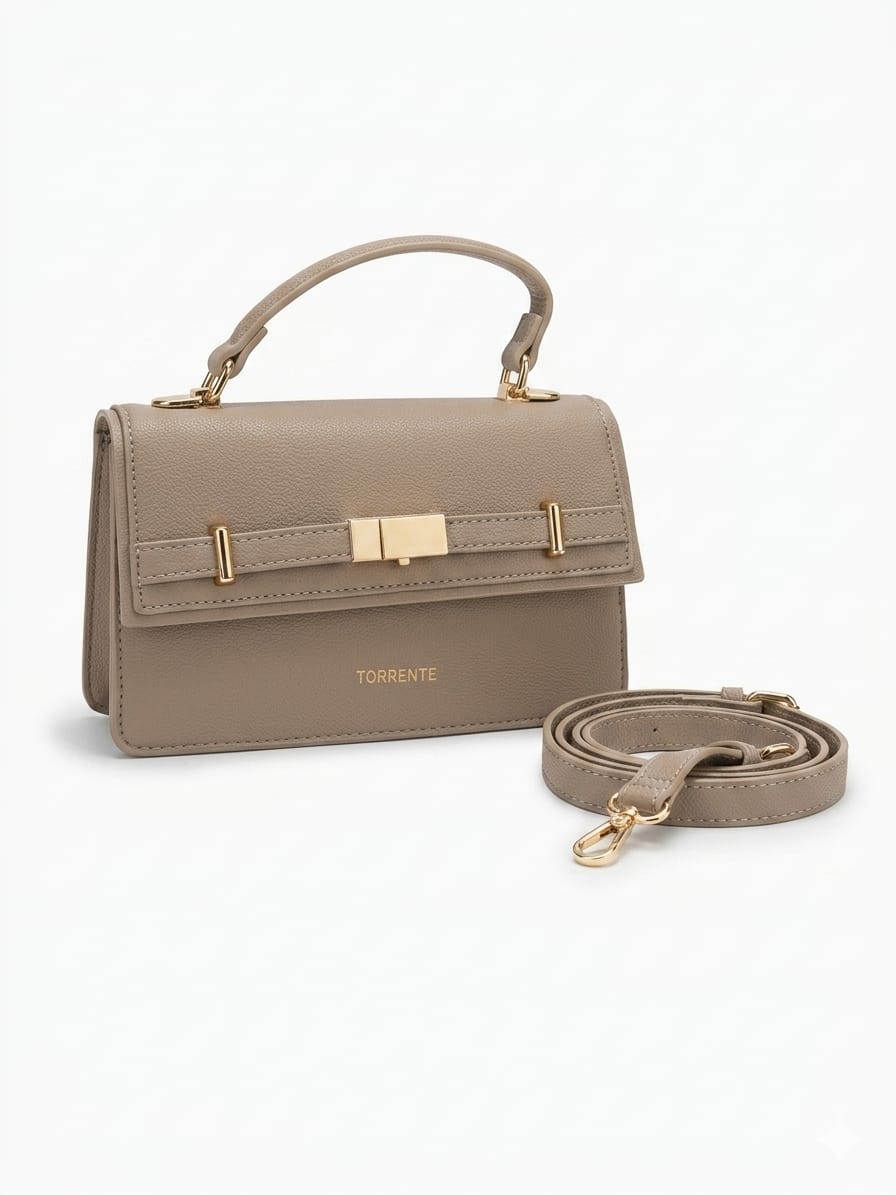 Torrente tas Livia Taupe