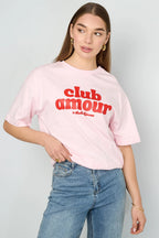 Club Amour T-shirt oversized
