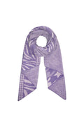 Sjaal Gezellig Winter paars Acryl