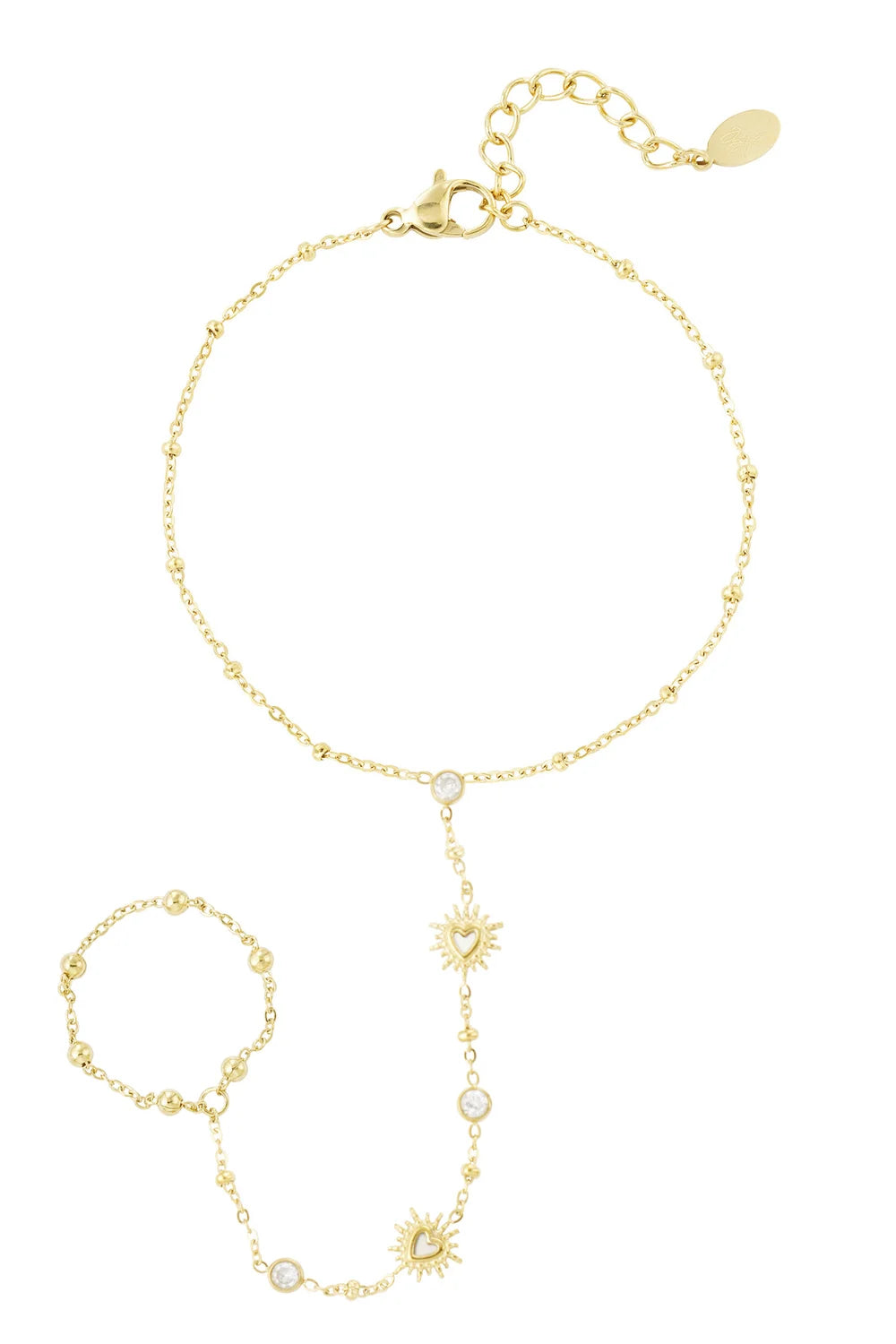 Sunny hand chain GOUD