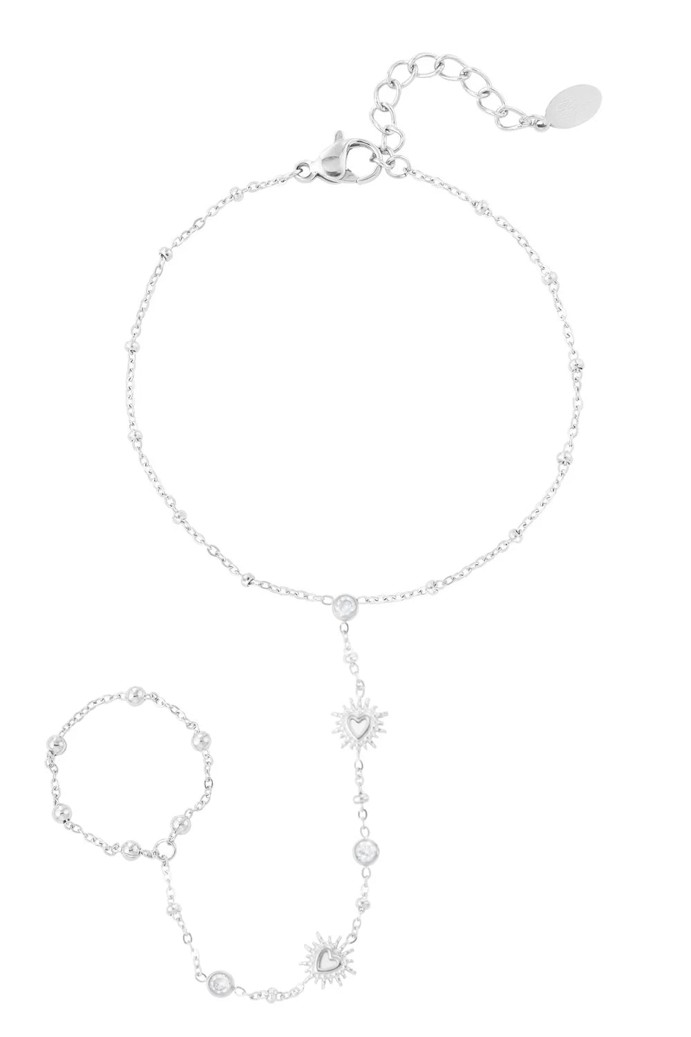 Sunny hand chain ZILVER
